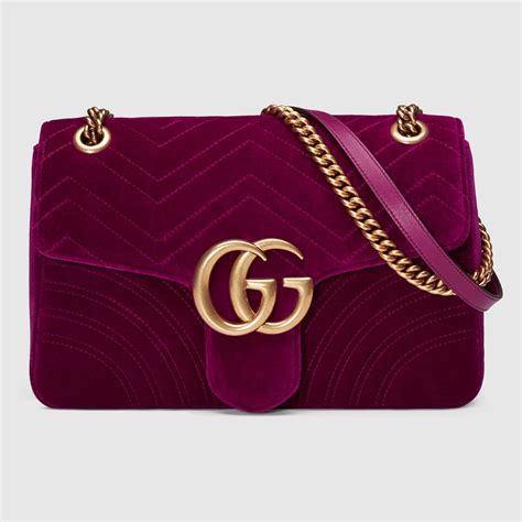 gucci handbag marmont|Gucci Marmont velvet handbag.